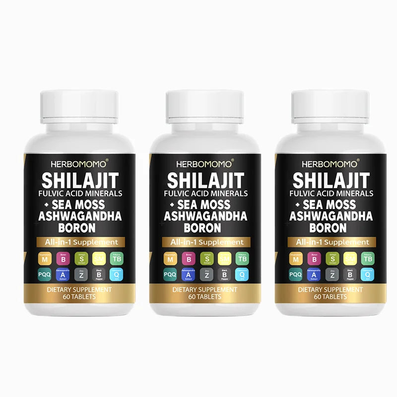 Shilajit and Sea Moss Capsules