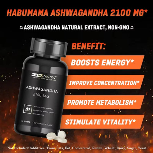 Ashwagandha Sea Moss Tablets – 60 count