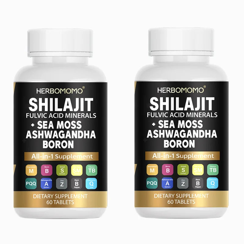 Shilajit and Ashwagandha 2 pack.