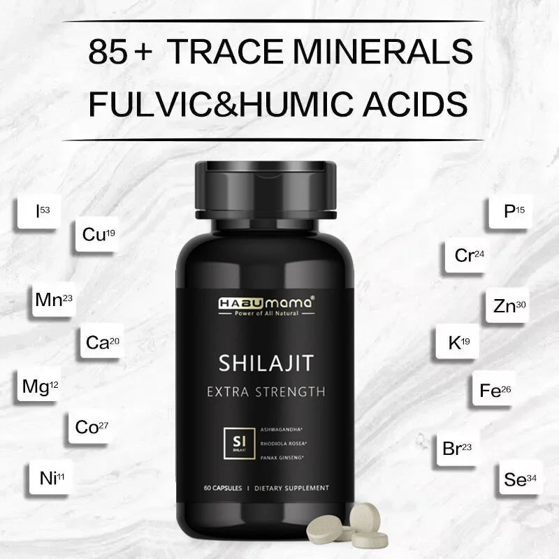 HABUMAMA Natural Male Enhancement Capsules bottle Shilajit – OnlyAyur