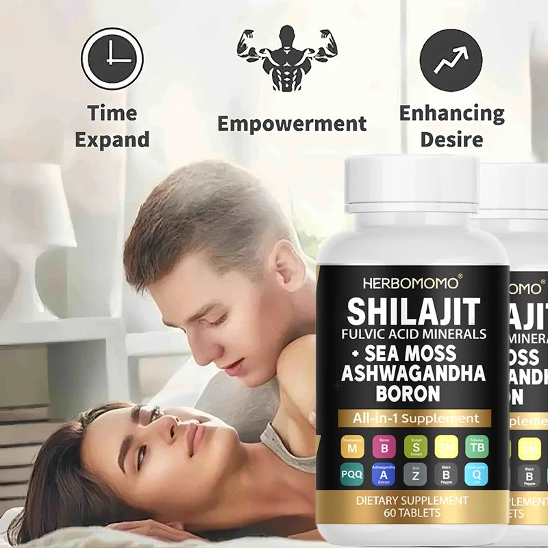 Shilajit and Sea Moss Capsules